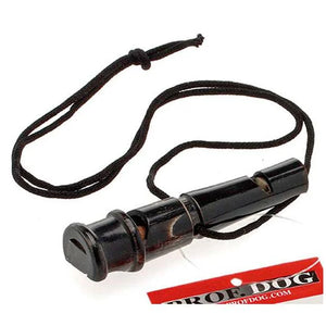 Bøffelhorn dobb. Fløjte m / trille 8cm - PROF DOG