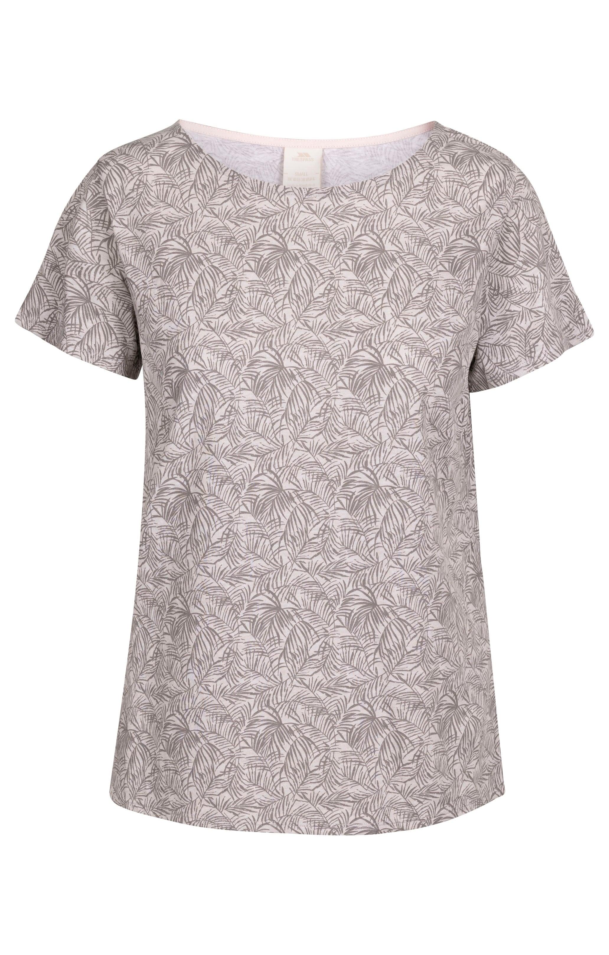 Simona - Grey Marl Print - Trespass