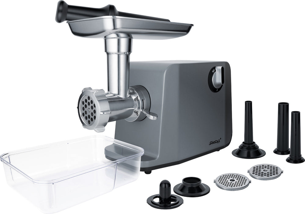 Elektrisk kødhakker 3000 W Grå - STEBA