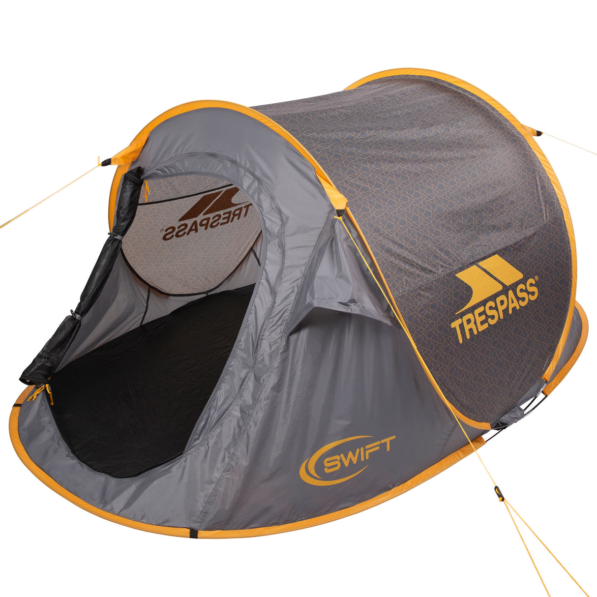 Swift 2 Pattern - Storm Grey Print - Trespass
