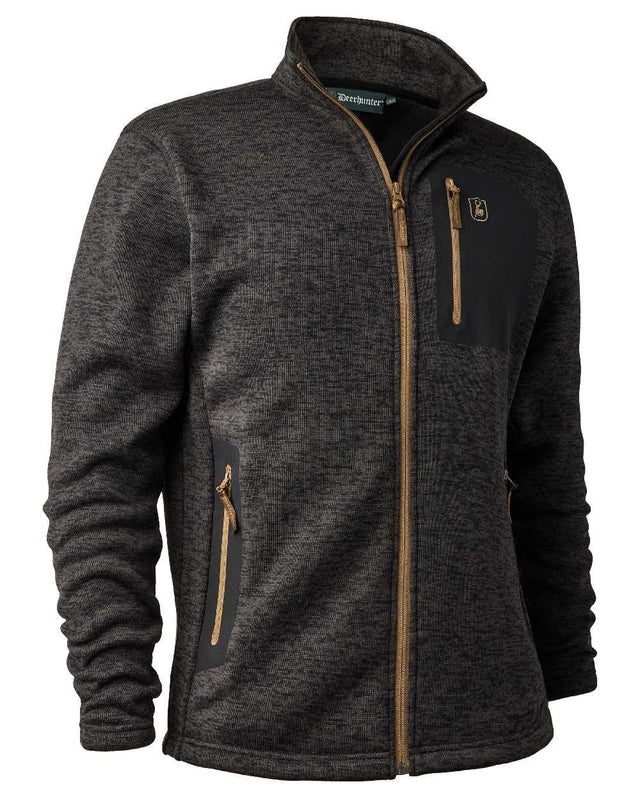 Sarek Strikjakke - Dark Grey
