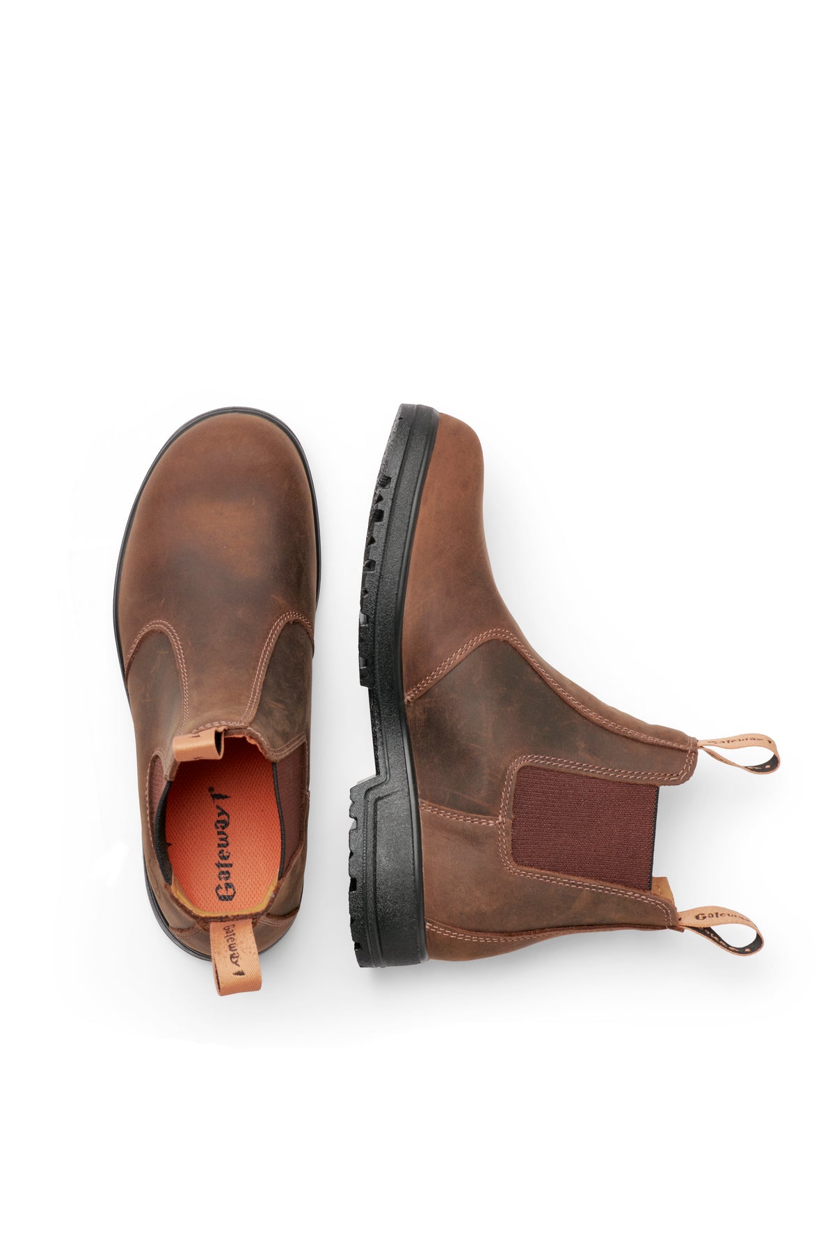 Gateway1 Pull on Chelsea - Dark Brown