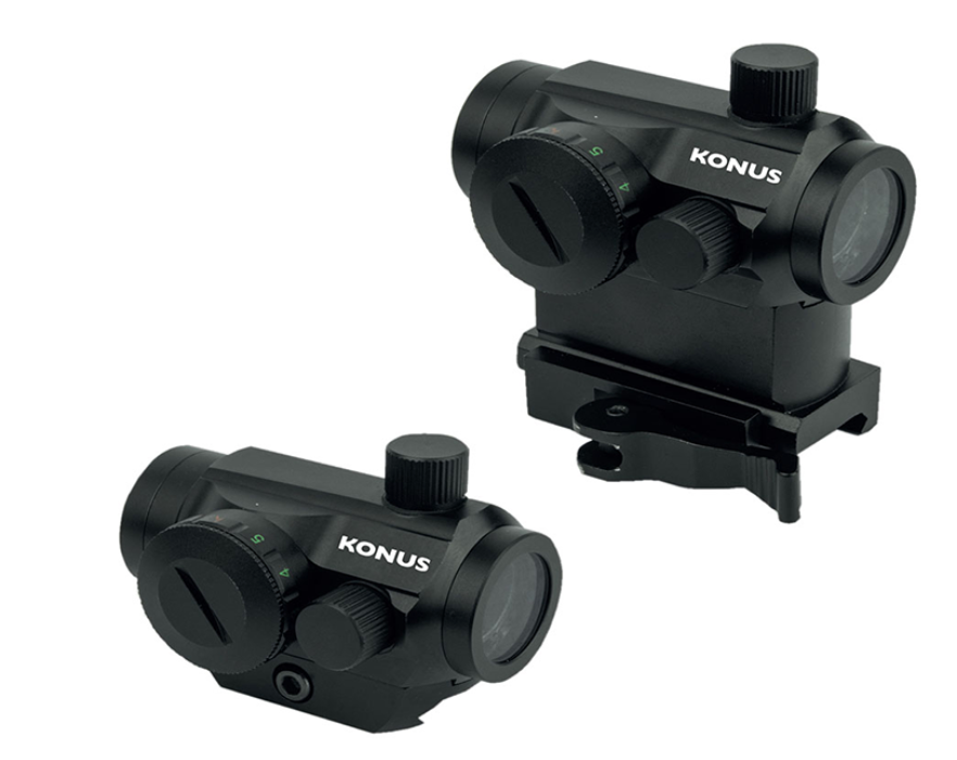 Nuclear - 1x22 Rød/Grøn Punkts Sigte QR Adapter - Konus