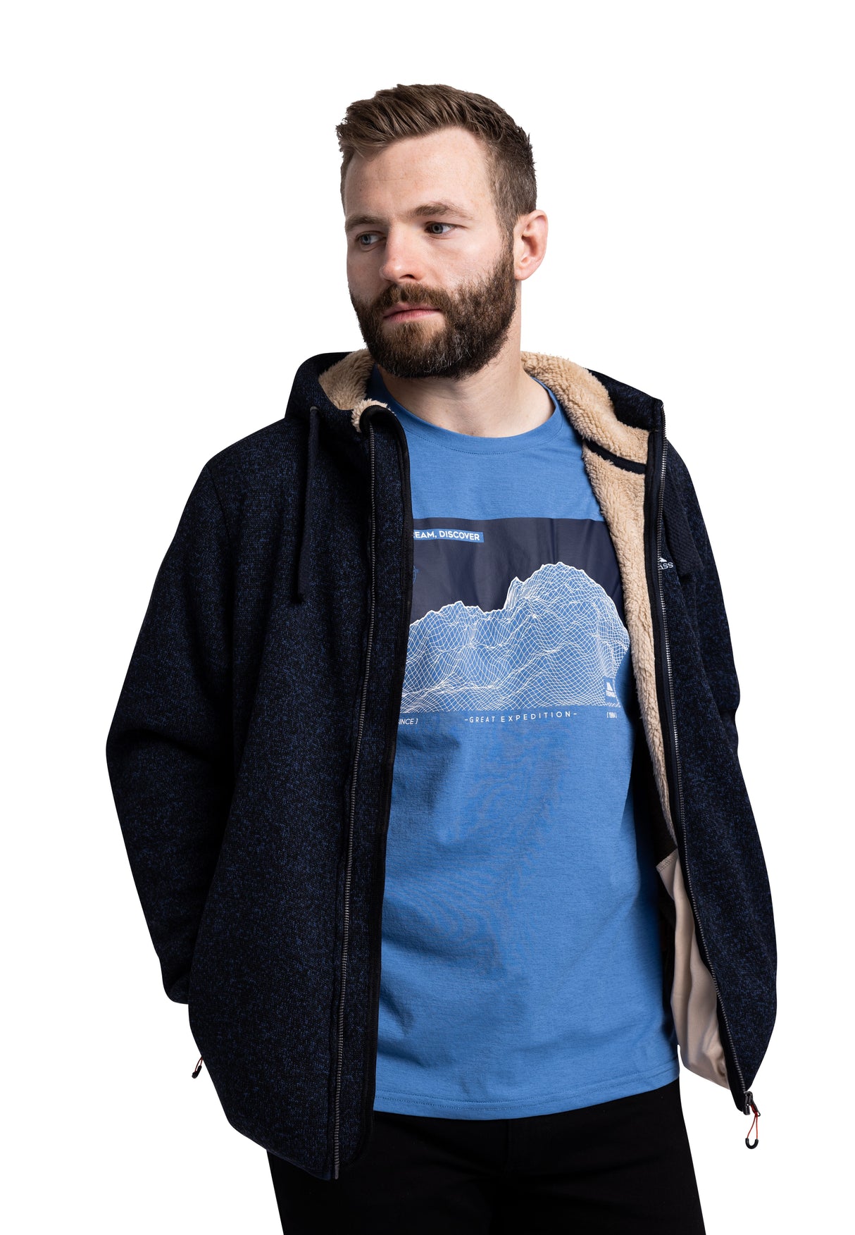 Tableypipe - Navy Marl - Trespass