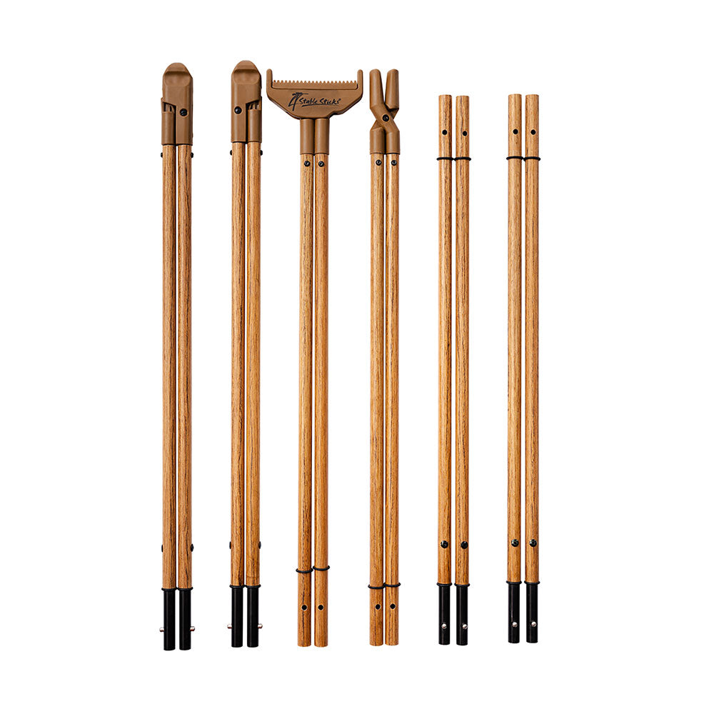 4Stablestick Ultimate - Wood 4 benet skydestok