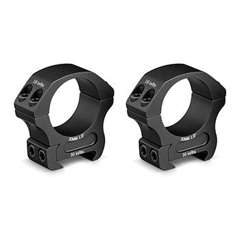 Pro ringe Ø30mm - lav, 22.86mm (sæt med 2 stk.)  - Vortex
