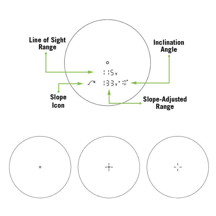 Anarch OIS Golf afstandsmåler m/billedstabilisering