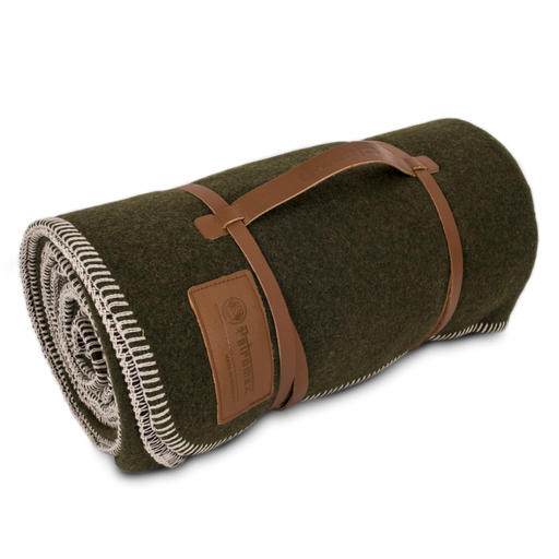 Petromax Wool Blanket 150 x 200 cm smoky - Petromax - White/Dark Grey