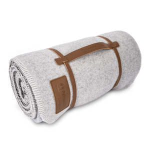 Petromax Wool Blanket 150 x 200 cm smoky - Petromax - White/Dark Grey
