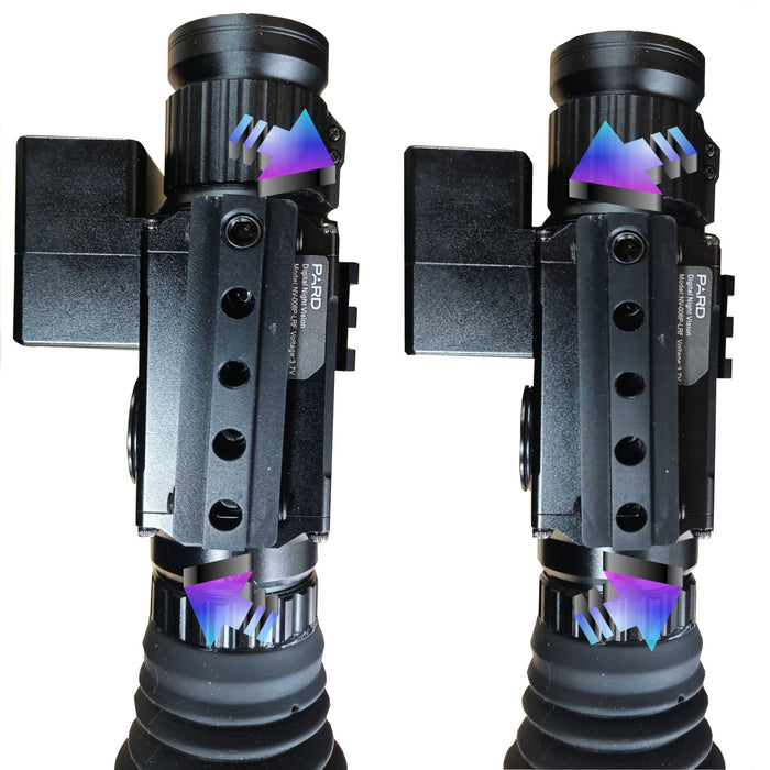 Nieload™ YnX trådkors centrering