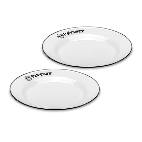 Petromax Enamel Plates white 2 pieces (2 - Petromax