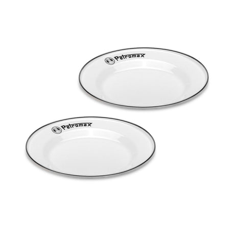 Petromax Enamel Plates white 2 pieces (1 - Petromax