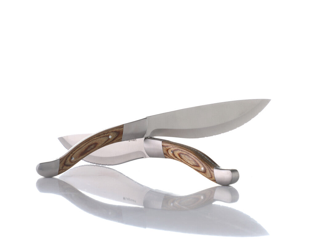 Legnoart ANGUS Steakknive Lyst Træ