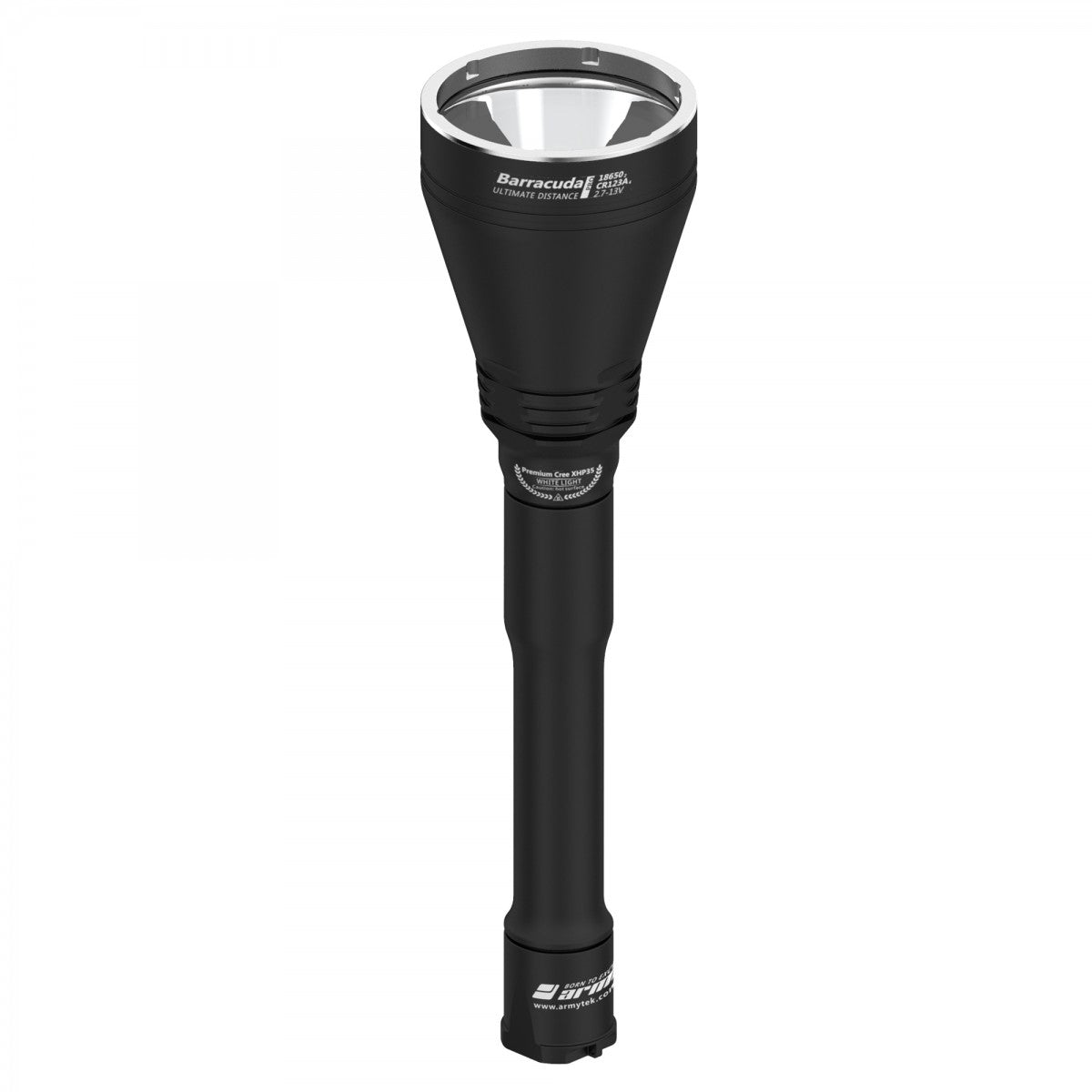 Armytek Barracuda Pro / White / 1500 lm / 5°:40° / 2x18650