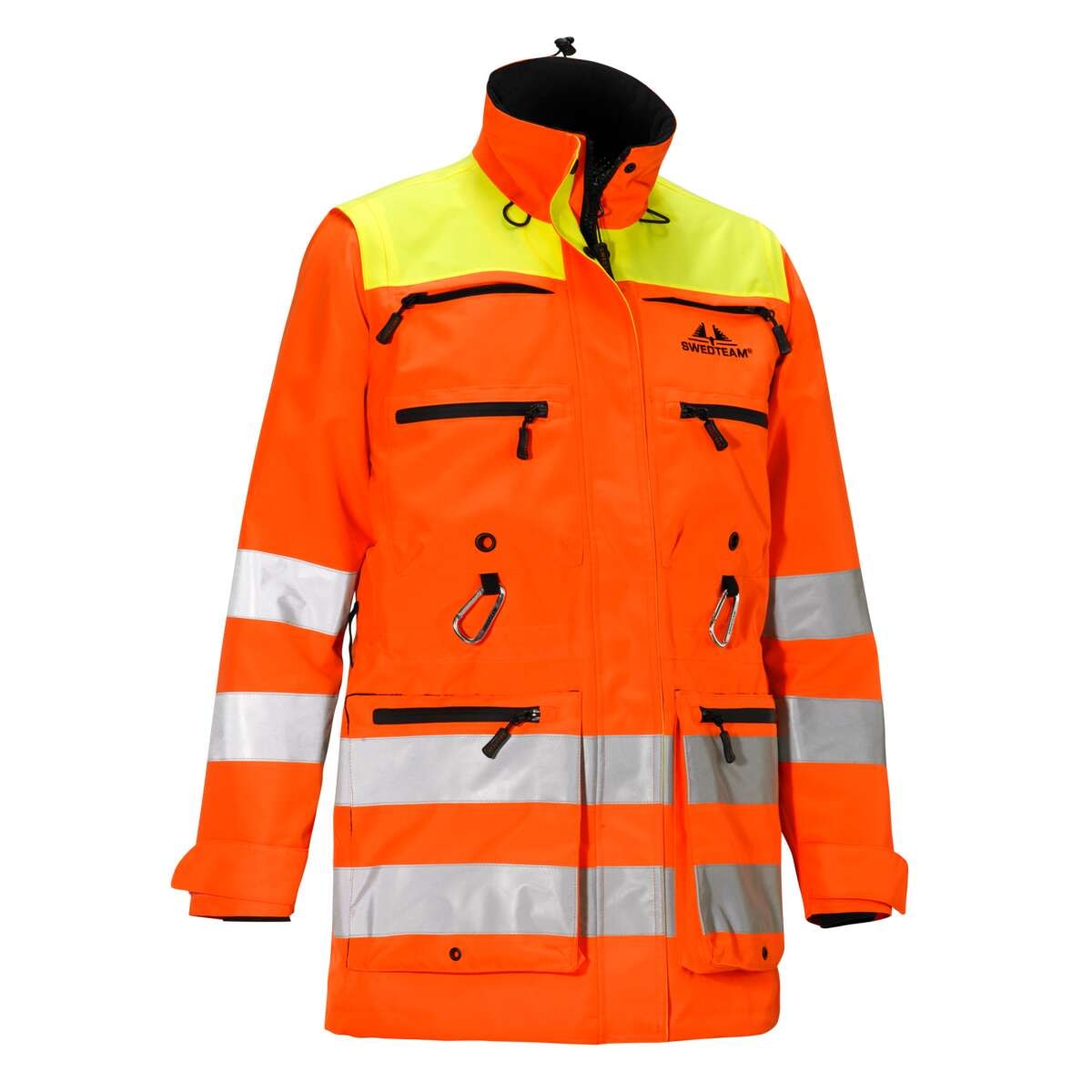 Dog Handler Nicco Wo Hunting Jacket Orange Neon - Swedteam