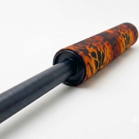 Lyddæmpercover - neopren - OrangeCamo - HuntElite