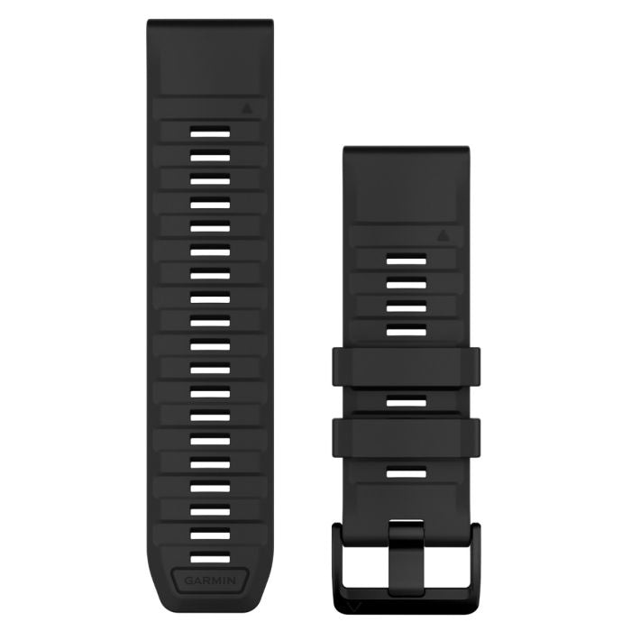 QuickFit® 26 remme, Sort silikone 2