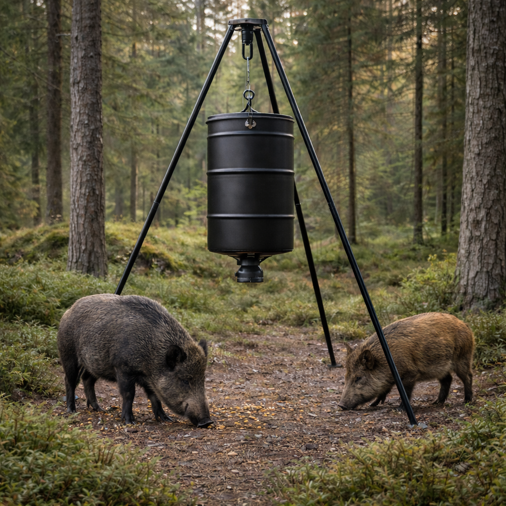 Stativ til Foderspreder/Slagtning - HuntElite