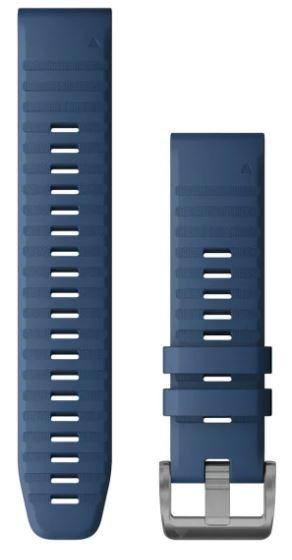 QuickFit® 22 remme, Captain Blue silikone 1
