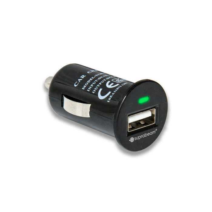 USB bil/lastbil opladningsadapter 12/24V - 5V/1A - Suprabeam