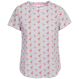 Cara - White Flamingo Stripe - Trespass