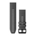 QuickFit® 26 remme, Slate Grey/Sort silikone 1