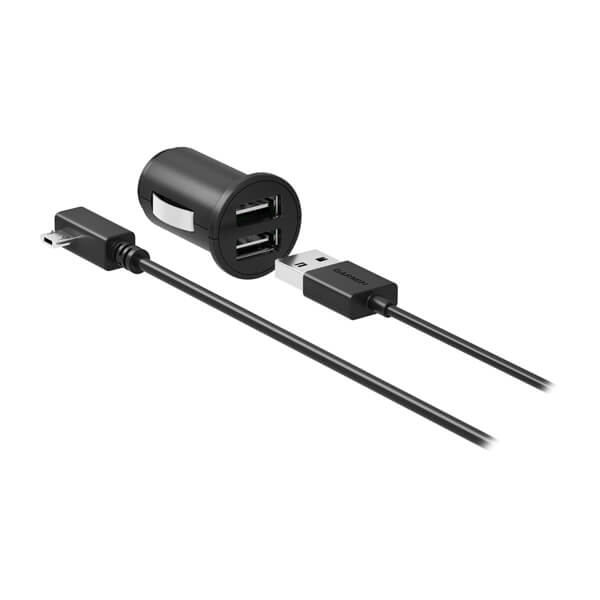 Dobbelt USB-strømadapter