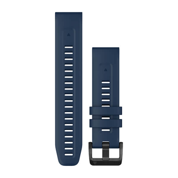 QuickFit® 22 urremme, Captain Blue, sort hardware i rustfrit stål