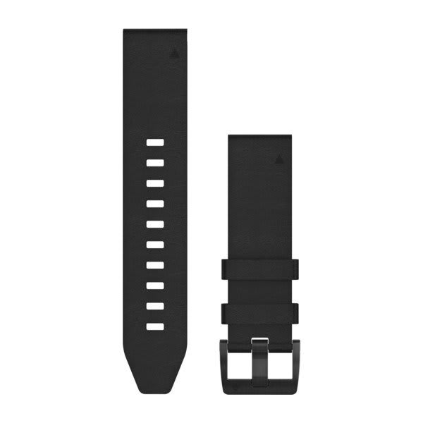 QuickFit® 22 urremme, Sort læder