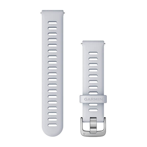 Quick Release remme (18 mm), Whitestone, sølv hardware