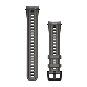 22 mm remme (Instinct® E – 45 mm), Charcoal Silicone