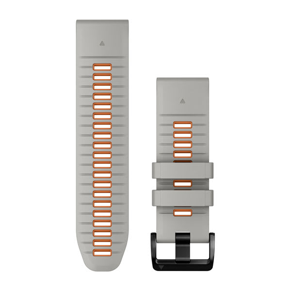 QuickFit® 26 urremme, Fog Gray/Ember Orange silikone
