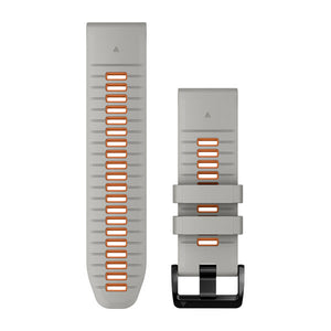 QuickFit® 26 urremme, Fog Gray/Ember Orange silikone