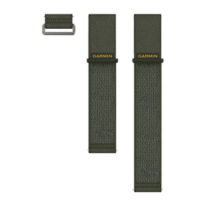 Quick release remme (24 mm), Moss ComfortFit nylon
