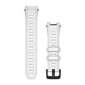 22 mm remme (Instinct® 3 – 45 mm), Whitestone silikone