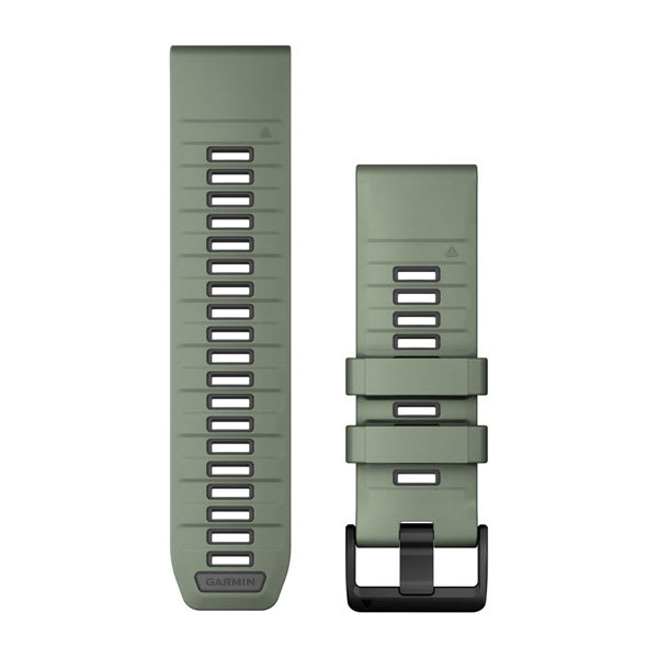 QuickFit® 26 remme, Willow/Graphite silikone