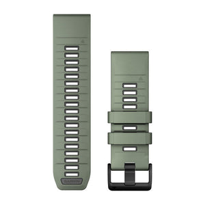 QuickFit® 26 remme, Willow/Graphite silikone