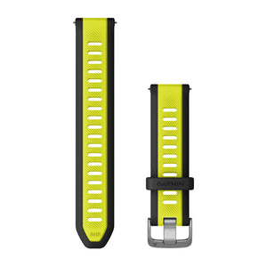 Quick Release remme (20 mm), Amp Yellow/Sort