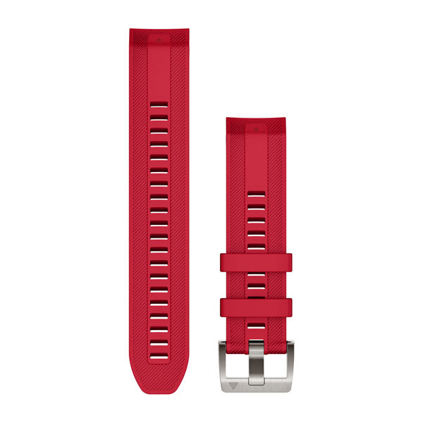 QuickFit® 22 urremme, Plasma Red silikonerem