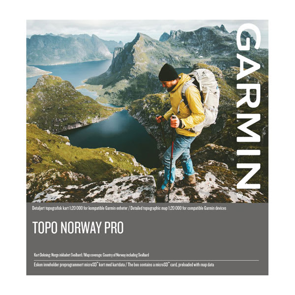 microSD™/SD™ card: TOPO Norway PRO 1
