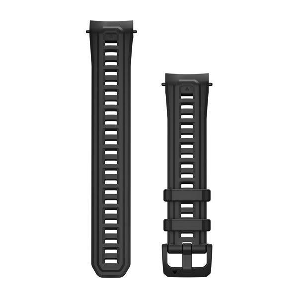 22 mm remme (Instinct® E – 45 mm), Sort silikone