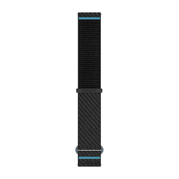 Quick Release remme (20 mm), Sort/Azure ComfortFit stof