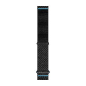 Quick Release remme (20 mm), Sort/Azure ComfortFit stof