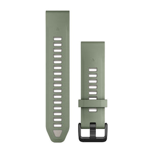 QuickFit® 20 remme, Willow/Fog Grey silikone