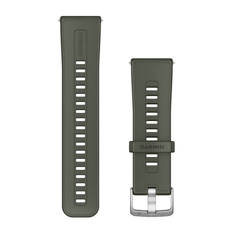 Quick release remme (24 mm), Moss ComfortFit nylon 2