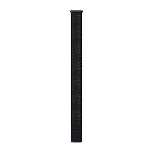 UltraFit nylonremme (22 mm), Sort