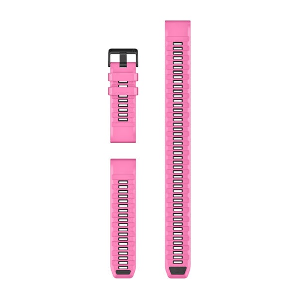 QuickFit® 26 remme, Pink Aurora silikone (Dykkersæt med 3 dele) 1