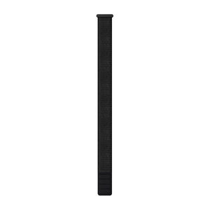 UltraFit nylonremme (20 mm), Sort