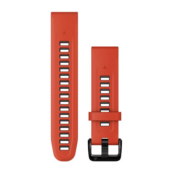 QuickFit® 20 urremme, Flame Red/Graphite silikone