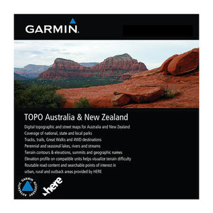 TOPO Australien og New Zealand MicroSD™/SD™ kort